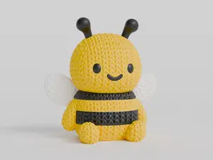 Knitted Bee