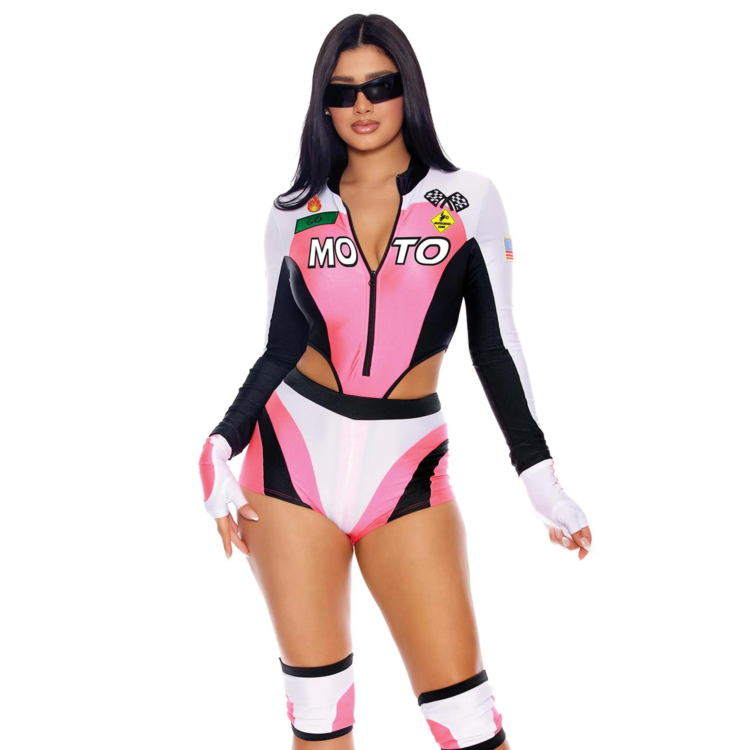 Moto Mami Sexy Motocross Racer Costume