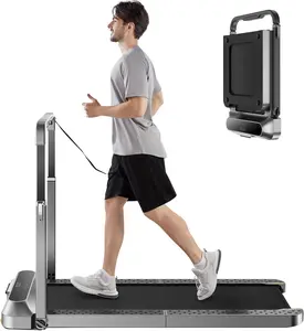 WalkingPad R2 Walk & Run 2-in-1 Foldable Under Desk Treadmill, Compact Portable Treadmill for Home Office Use, 7.4 MPH Max Speed Equipped with LED Display and App Control