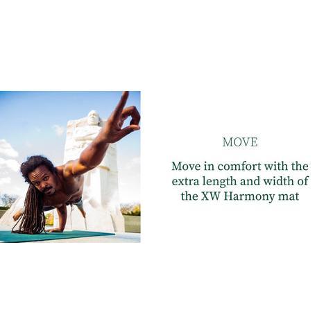 Harmony XW Yoga Mat – Eco Friendly and Chemical Free - JadeYoga