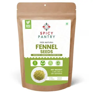 Spicy Pantry Fennel Seeds (Hinojo) – Whole Fennel Seeds for Cooking, Tea & Spice Blends