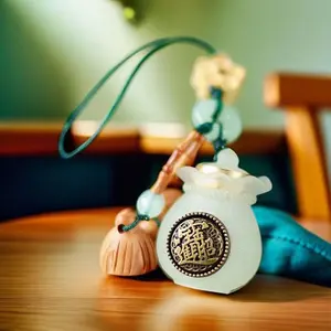 [New]TikTok Same Style Wealthy Money Bag Sachet Chinese Style Creative Portable Car Hanging Fragrance Diffuser Ornament Holiday Gift