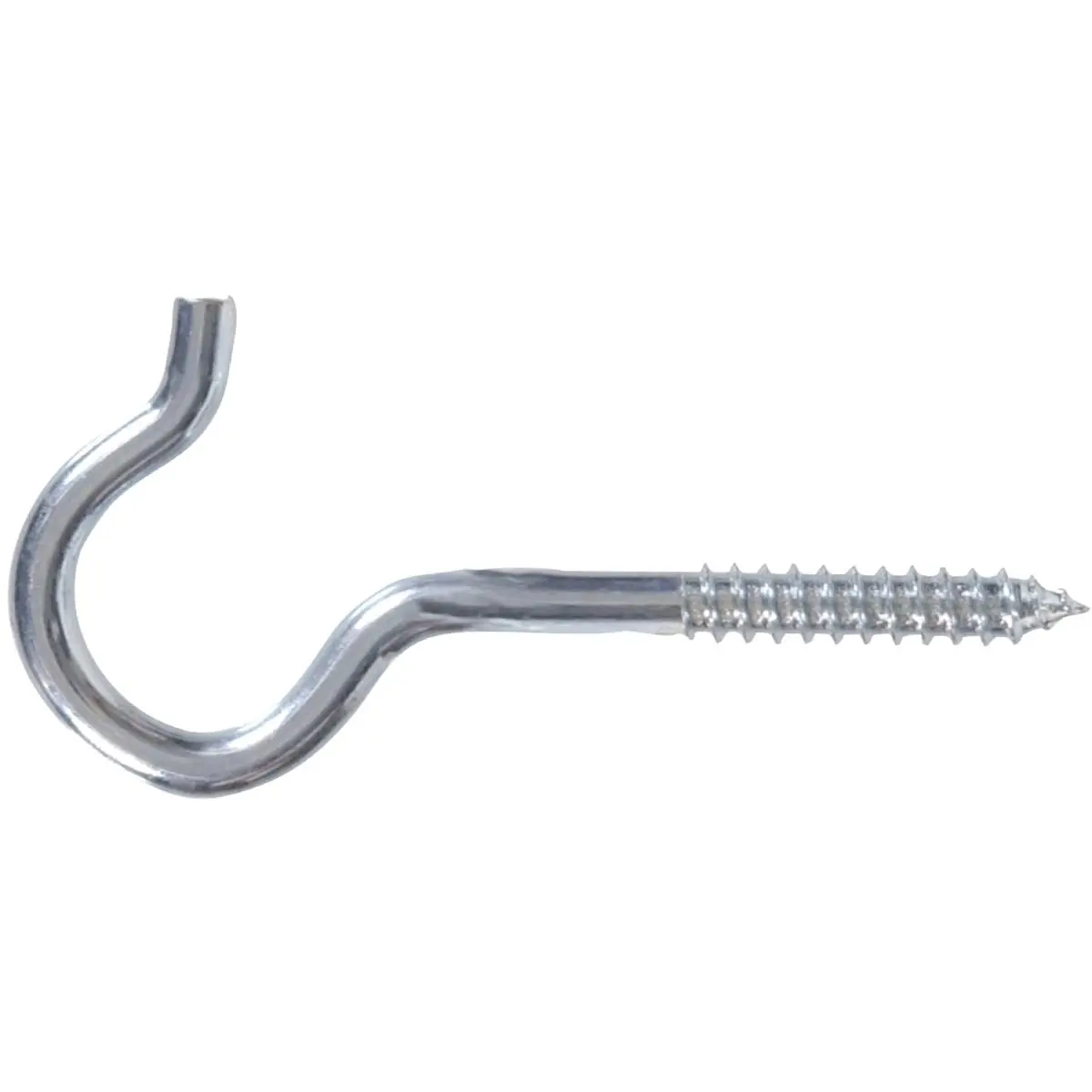 Hillman Group Flagged U-Shaped Ceiling Hooks, 0.307x40.312 in, Pack of 10, Heavy-Duty Hardware Fastener Hook, U Shaped Hook