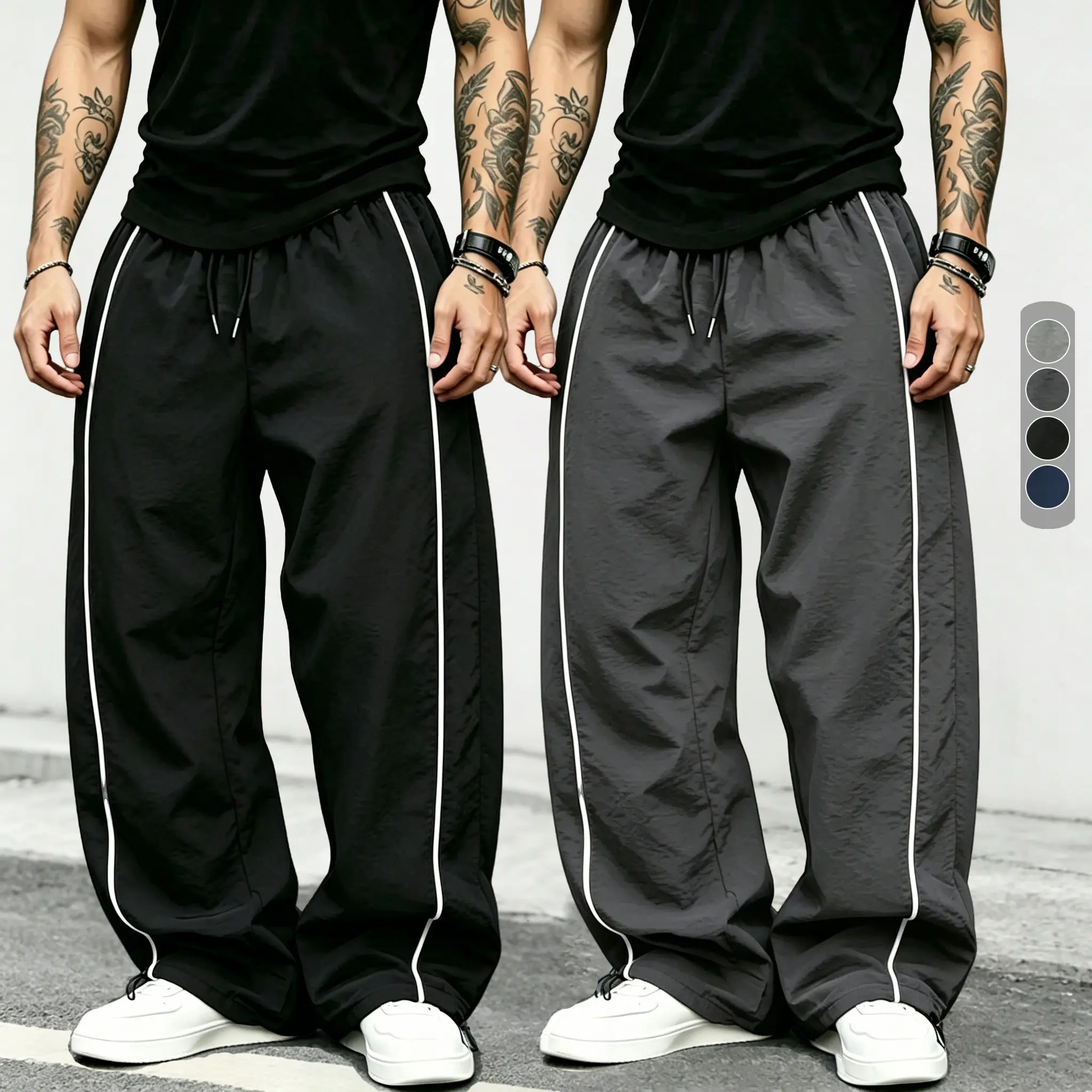 black+dark gray