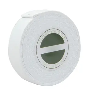 Elastic Band for Sewing, High Elasticity White Flat Knit Elastic Spool for Wigs Pants Waistband Crafts DIY (0.6 Inch 6 Yards)