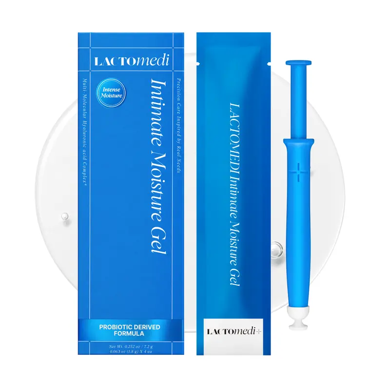 LACTOMEDI Intimate Moisture Gel (4pcs) | Multi-layer Hyaluronic Acid Formula | Hydration & Dryness Comfort