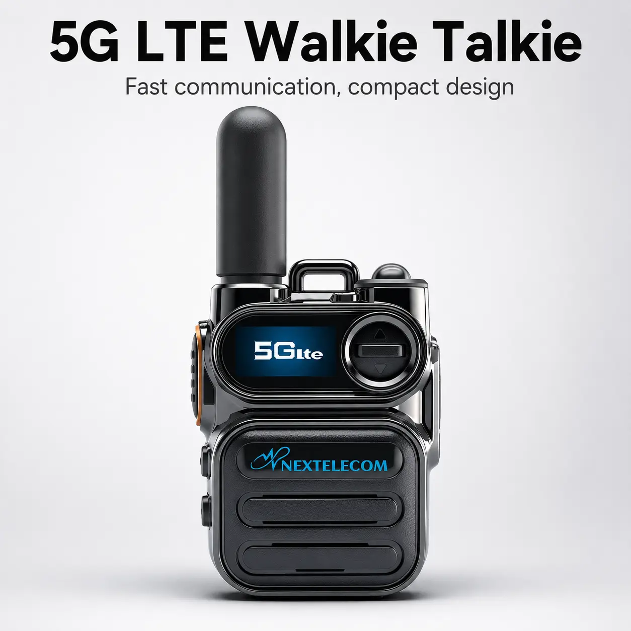 G388  5G/4G LTE Cellular Walkie Talkie with SIM Card, No Monthly Fee, Nationwide Long Range PoC Two-Way Radio for Adults, Camping, Security & Truckers