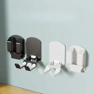 Game Controller Stand, Made of ABS, Can Hang Headphones Won't Damage Walls, Non-Water Resistant, 2-Pack, Black and White