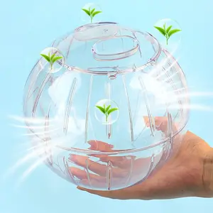 [Transparent Exercise Ball] 1pc Transparent Exercise Ball - Perfect Walking Tool For Hamsters - Cute Pet Accessories