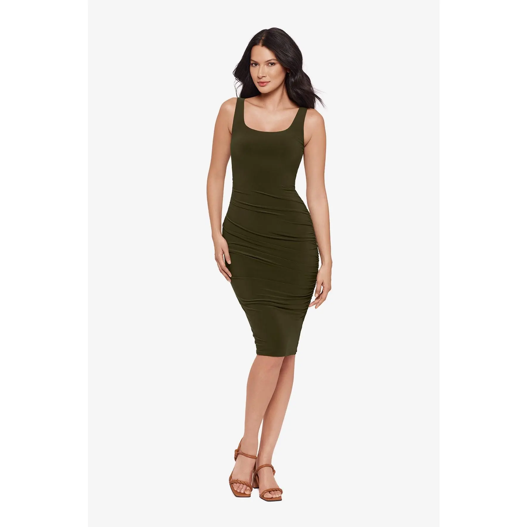 Suki Shaping Dress in Nori