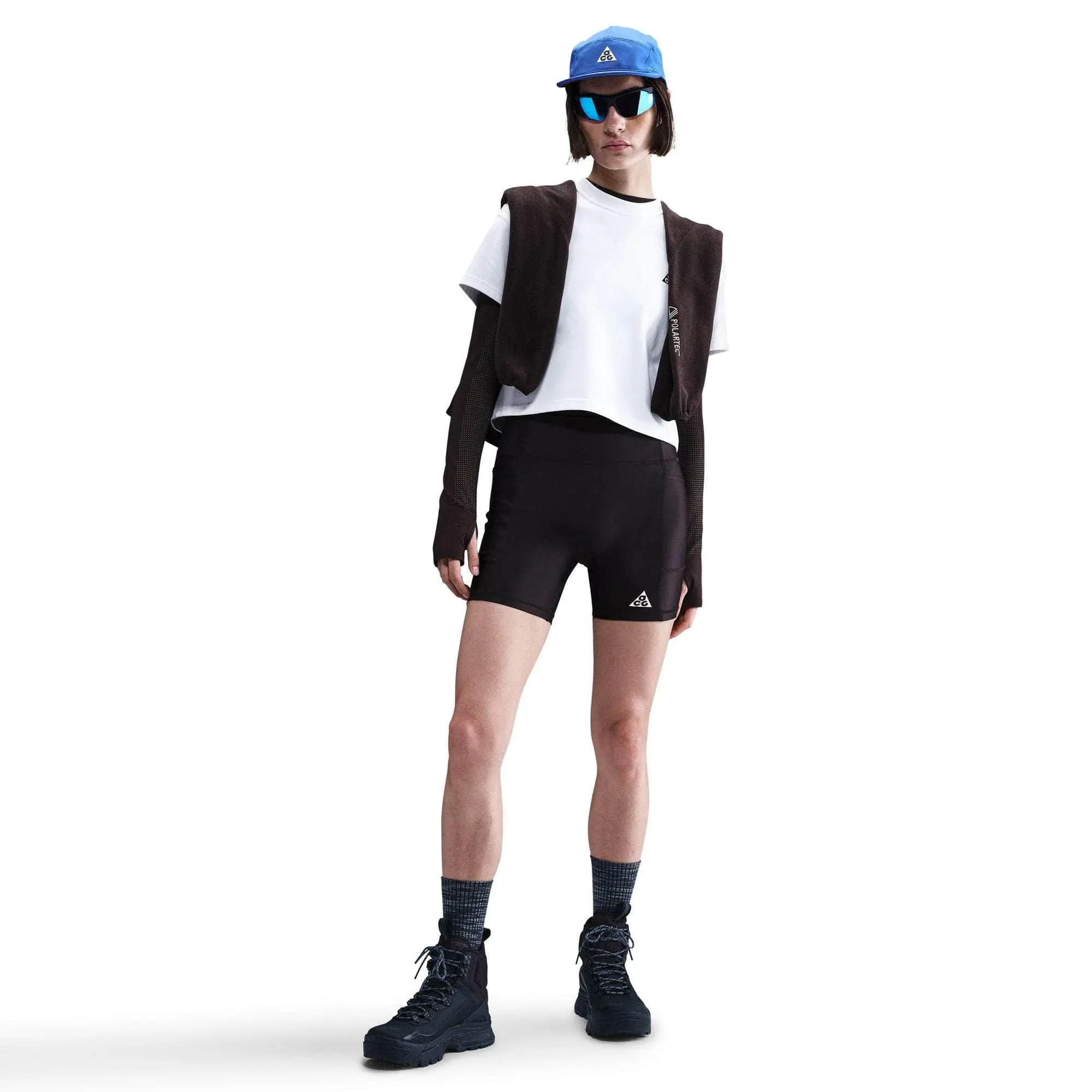 Nike ACG "Tree Frog" Dri-FIT ADV Mid-Rise 6" Shorts - Women's Activewear, Sporty Sports Shorts, Activewear For Women