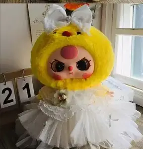 Baby three  400% series toy doll clothes Collection， Just clothes, no dolls，Soft Furry Collectibles，Backpack or clothing decoration，Stuffed Animal