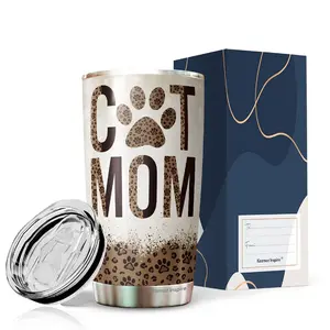 Cat Mom Nutrition Facts Tumbler 20Oz Mockup 6 45783 881