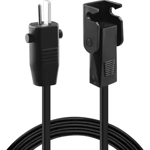 6.6 Feet Power Cord for Recliner Chair, 2-Pin Power Recliner Extension Cord, Replacement Recliner Parts for Recliner Couch/Electric Sofa/Lift Chair/Standing Desk