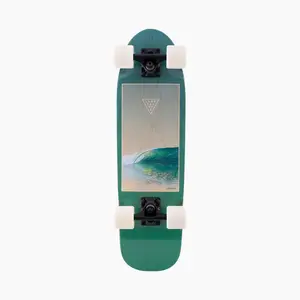 Landyachtz Cruiser Skateboard Complete Dinghy Classic Wave 8.6" x 28.5"