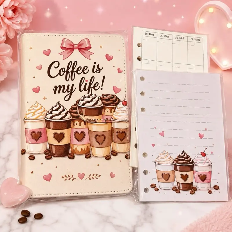 Day Planner Binder Set | 6-Ring Planner with Matching Paper & Planner Inserts