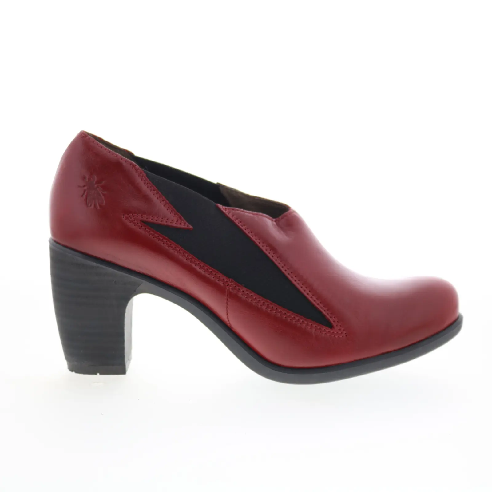 Fly London Kaia KAIA974FLY-001 Womens Red Leather Pumps Heels Shoes