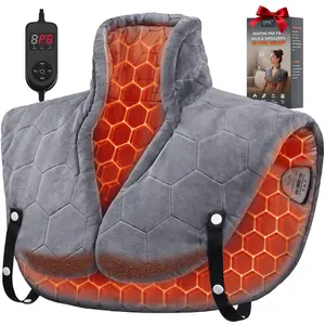 30s Fast Heating Pad, 6X Deeper Pain Relief heating pad for neck and shoulders and back, 8 Heat Options Max 159℉,4H Auto Off, Extra Large 24"x20"with Memory Function,Gift for Women Men Christmas