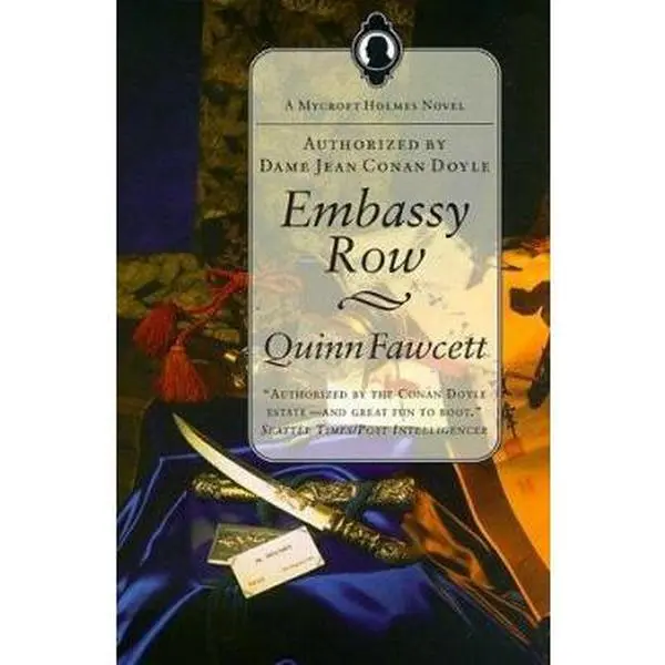 USED-Embassy Row: A Mycroft Holmes Novel by Quinn Fawcett (Paperback)