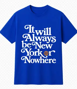 New York T- Shirt, NYC Basketball Graphic Tee, New York Or Nowhere Streetwear Fathers Day Fan Gift