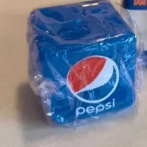 Squishy cube blue