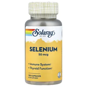 Solaray Selenium, 50 mcg , 100 Capsules