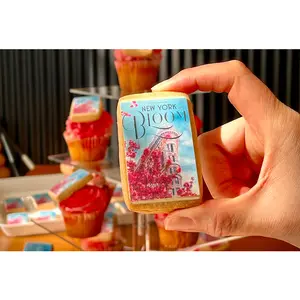 24 Mini Book Cover Cookies | Custom Book Cover Cookies | Book Themed Cookies