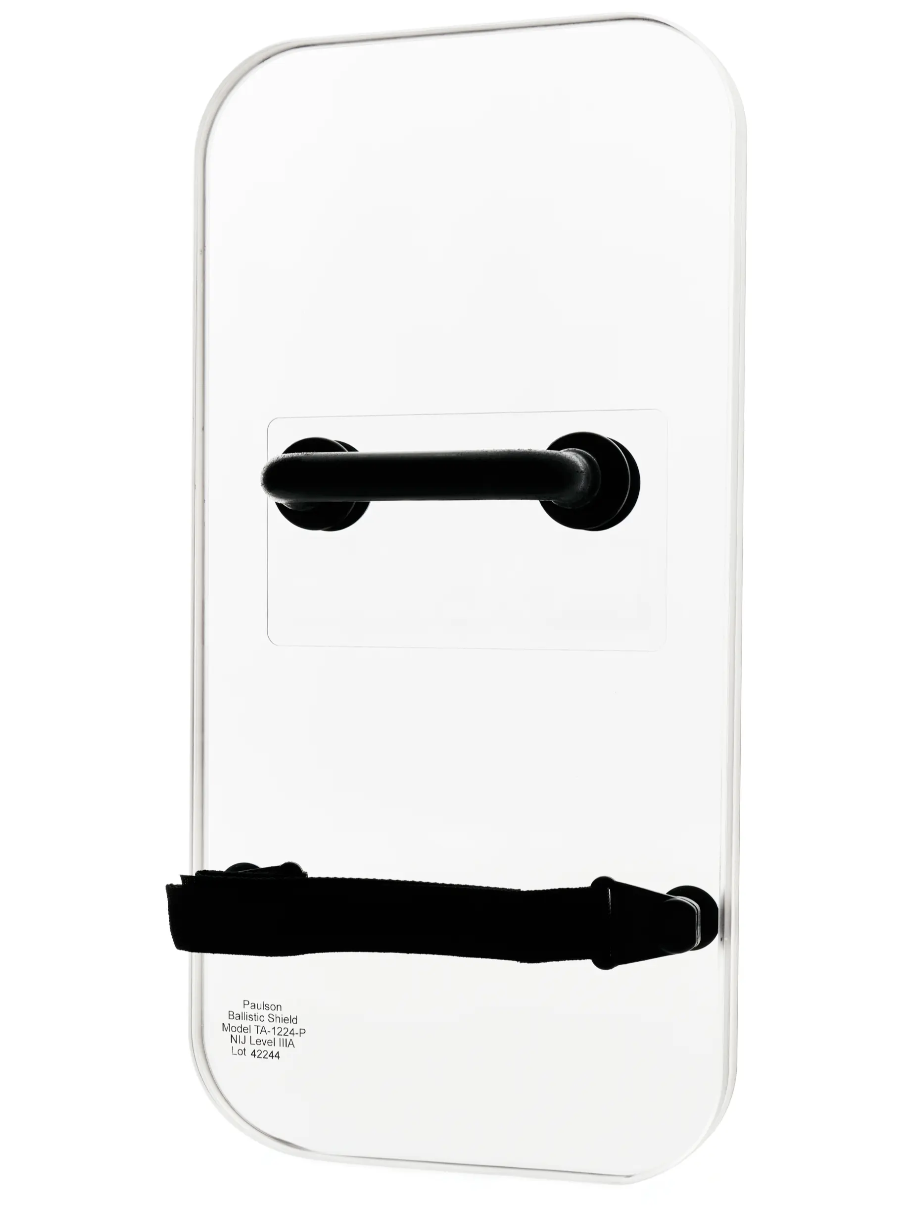 Transparent Handheld Level IIIA Ballistic Shield