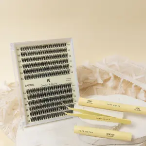 TOPP NOTCH BEAUTY - Volume Collection Lash Cluster Kit | DIY Eyelash Clusters | Extensions | Makeup | Cosmetic | D Curl 10-18mm