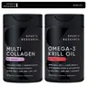 Multi Collagen w/Biotin + Krill Oil Bundle