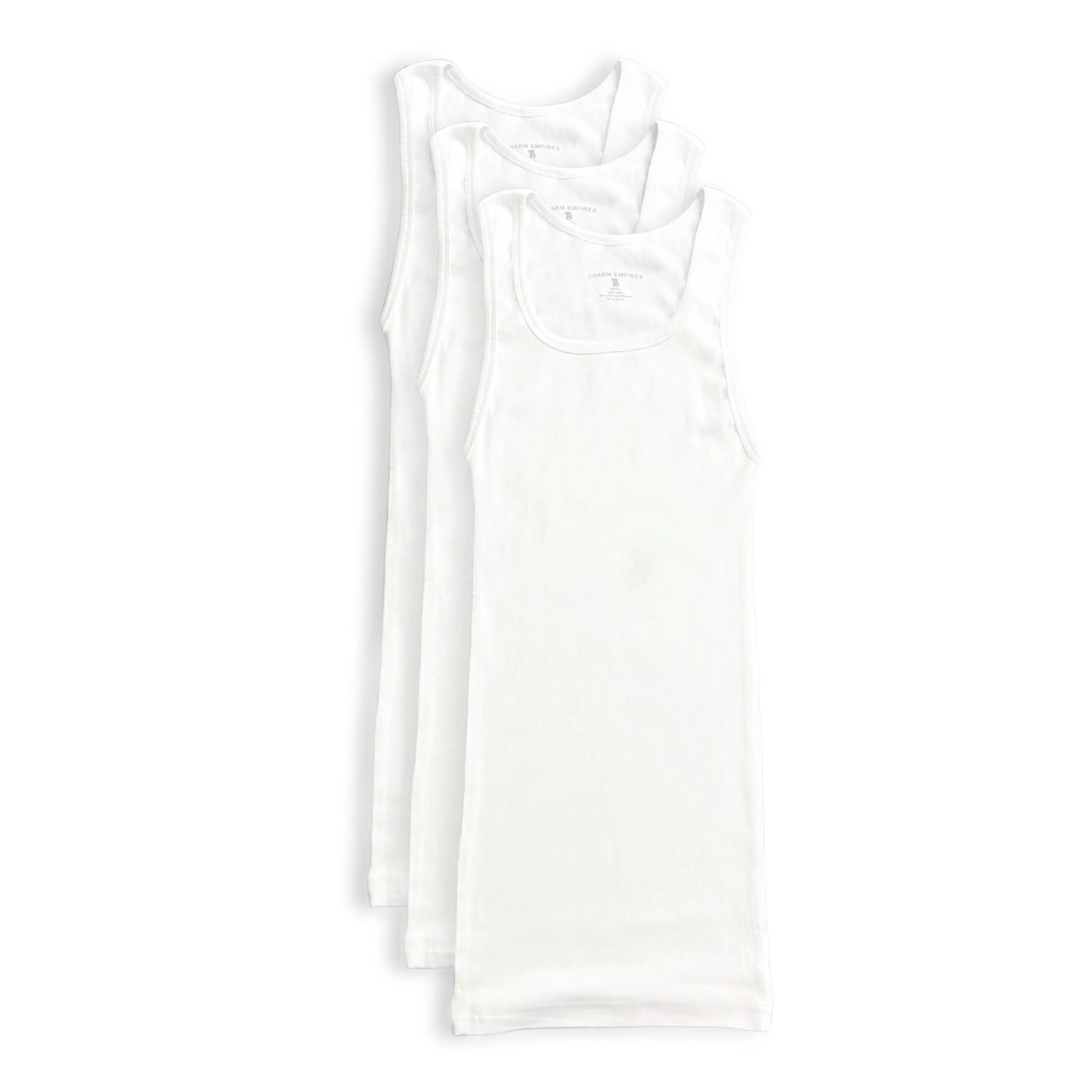 TRAILBLAZER Men’s Premium Ribbed Tank Top 3-Pack Slim Fit Soft Classic Breathable TRAILBLAZER Men’s Premium Ribbed Tank Top 3-Pack Slim Fit Soft Classic Breathable
