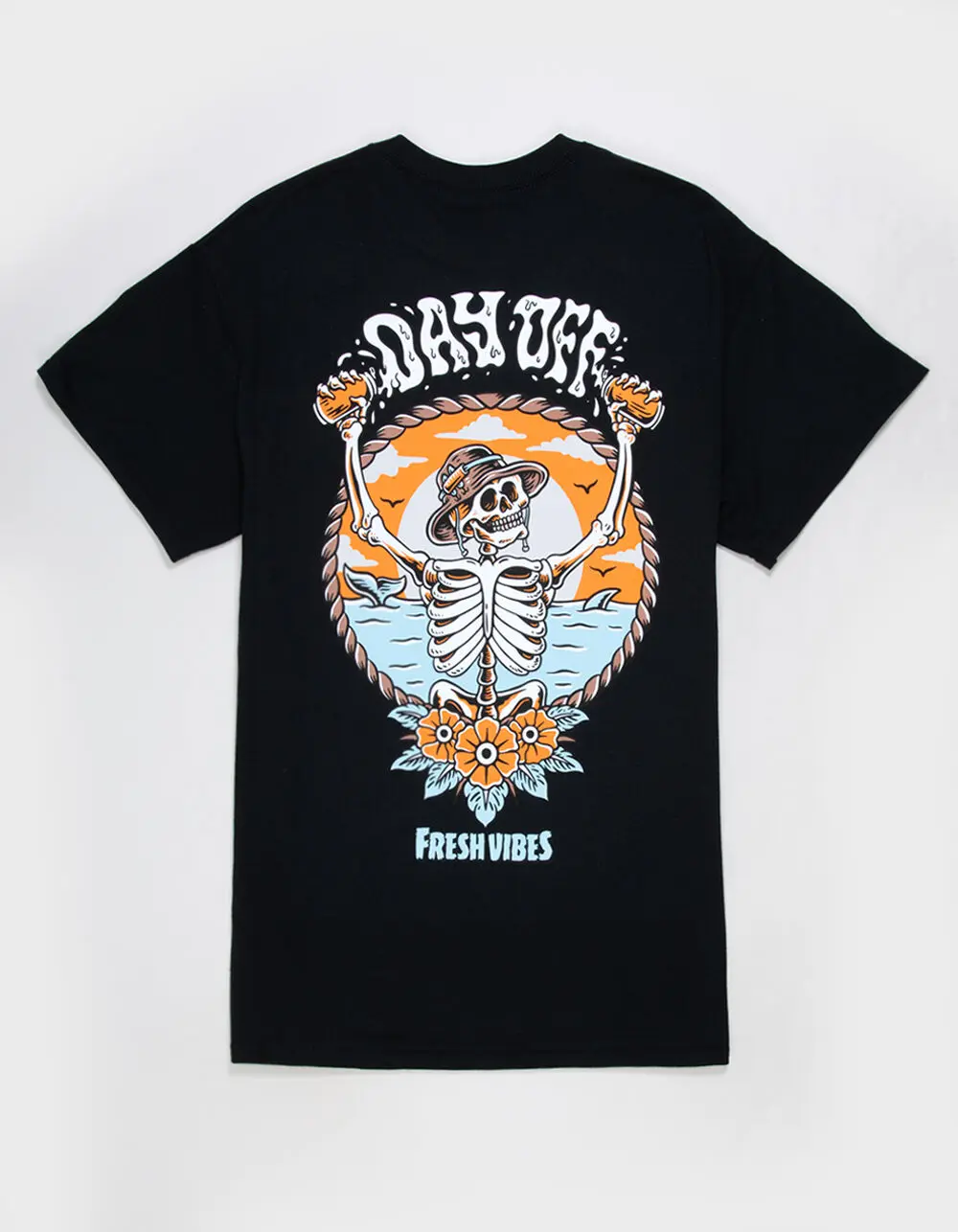 FRESH VIBES Day Off Mens Tee