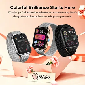 Mother's Day Gift Smart Watch - Bluetooth Call, Fitness Tracker for Mom，Stylish Smart Watch for iPhone/Android - 120+ Sports, Call & Text Notifications