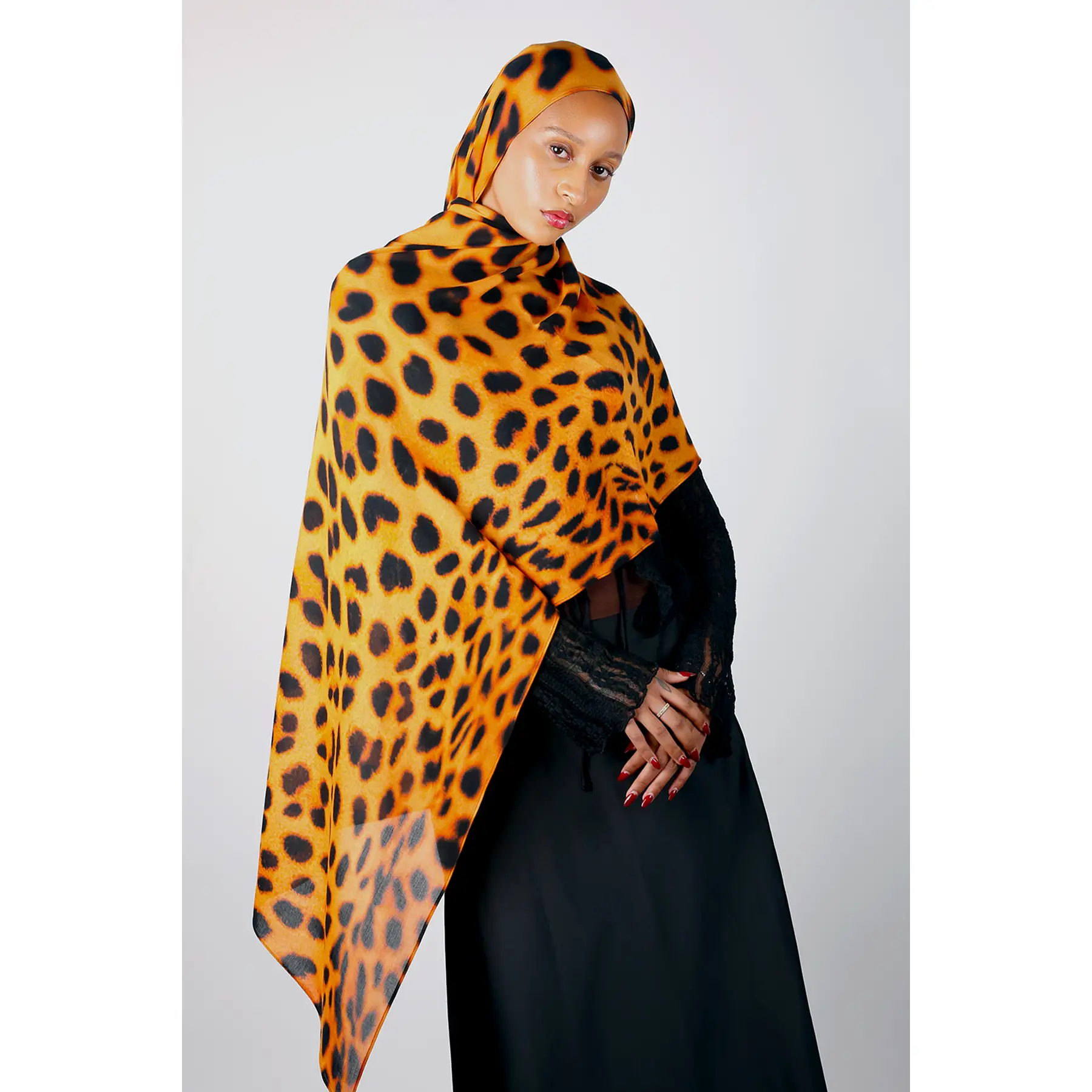 Savannah Cheetah Print Modal Hijab