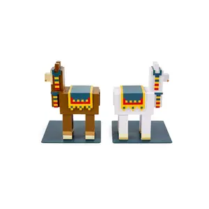 Minecraft 6-Inch Llama Bookends | Set of 2