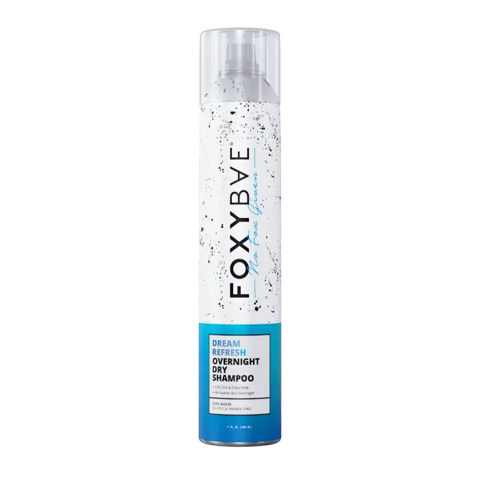 FoxyBae Dream Refresh Dry Shampoo Spray | Overnight Dry Shampoo for Oily Hair | Invisible Finish | Sweat + Oil Absorbing | Fresh Scent | 7 oz