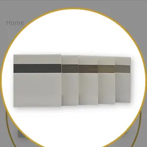 Box of 10 Baseboard Mouldings with Wood Grain Pattern Inserts to compliment any interior design. Perfect for construction project at home or at your business.