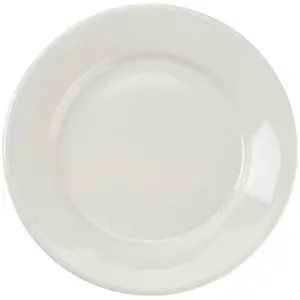 Yanco China Recovery Plate, American White - 9.75 in. - Pack of 24 Yanco China Recovery Plate, American White - 9.75 in. - Pack of 24