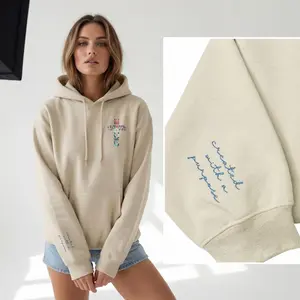 Embroidered Created With A Purpose Sweatshirt, Floral Cross Christian Sweater, Faith Based Inspirational Crewneck, Religious Church Apparel, Christian Gift for Believers