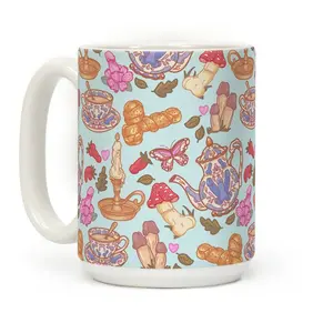 [Sale Up To 50%] Cottagecore Peens Pattern Coffee Mug, funny Coffee Mug, Gift Ideas