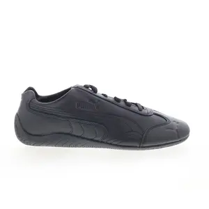 Puma Speedcat Decon 40769802 Mens Black Leather Lifestyle Sneakers Shoes