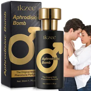 Ikzee 50ML Men's Perfume Bomb, Pheromones Perfumes, Gentleman Fragrance, Long-Lasting Scent, Designed for Men, Boosts Confidence, Ideal Gift Choice