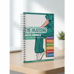 The Ultimate Nursing Mega Bundle | Spiral Bound Notes for Nursing School & NCLEX