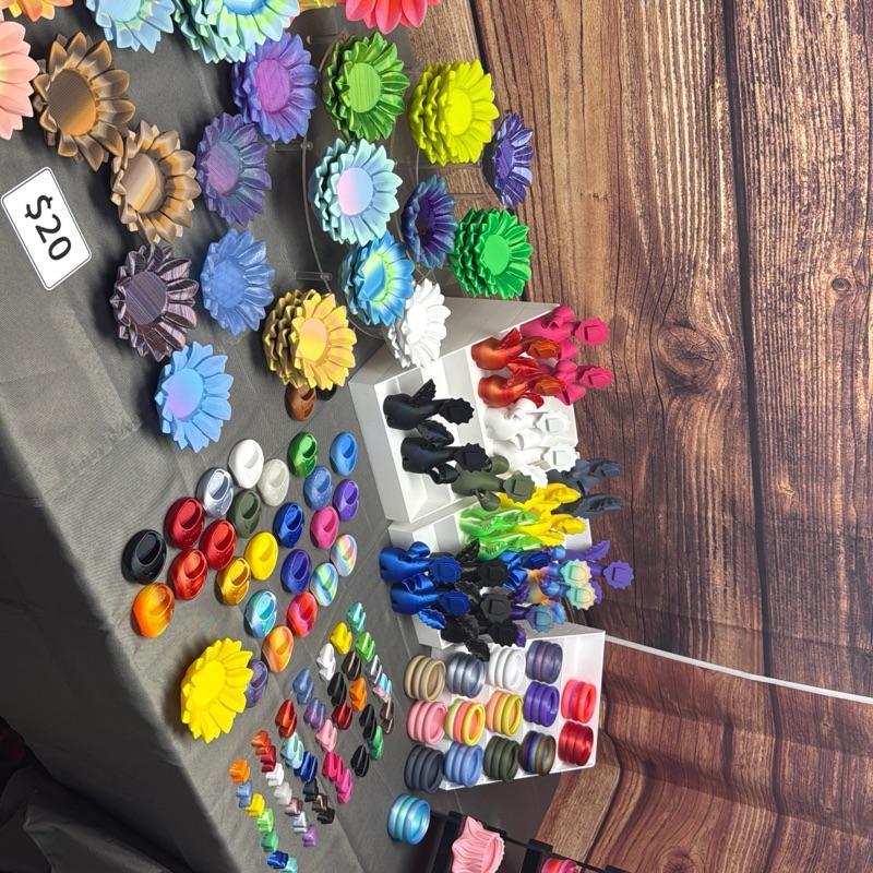 Maker Garage PNW Live Build a Box with us - Customizable 3D Figurines & Miniatures Collection - Orders Filled Live for Fresh Starts Home Decor Accessory Modern Home Decoration