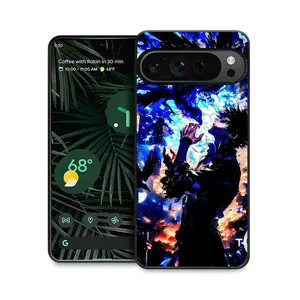 Cartoon Manga Anime My Hero Academia Deku Dabi Shoto Bakugo Phone Case for Google Pixel 9 8 7 6 Pro XL 6A 7A Black Case Soft Cover