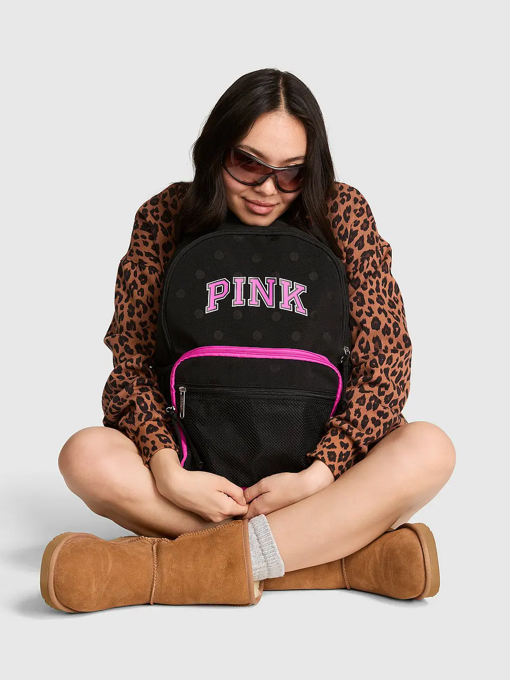 PINK Classic Canvas Backpack