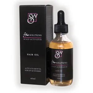 Hair Solutions Scalp Activator Oil - Promotes Hair Growth scalp health veganic natural hair growth oil anti-hair loss Haircare Blend