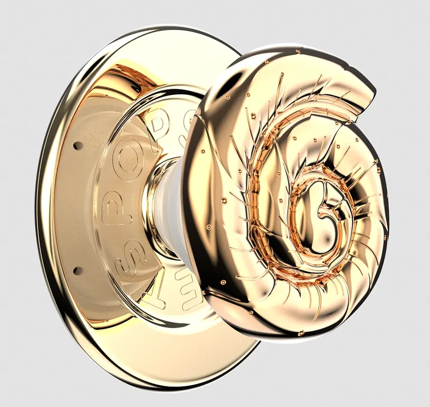popsockets Enamel Nautilus Shell  MagSafe PopGrip