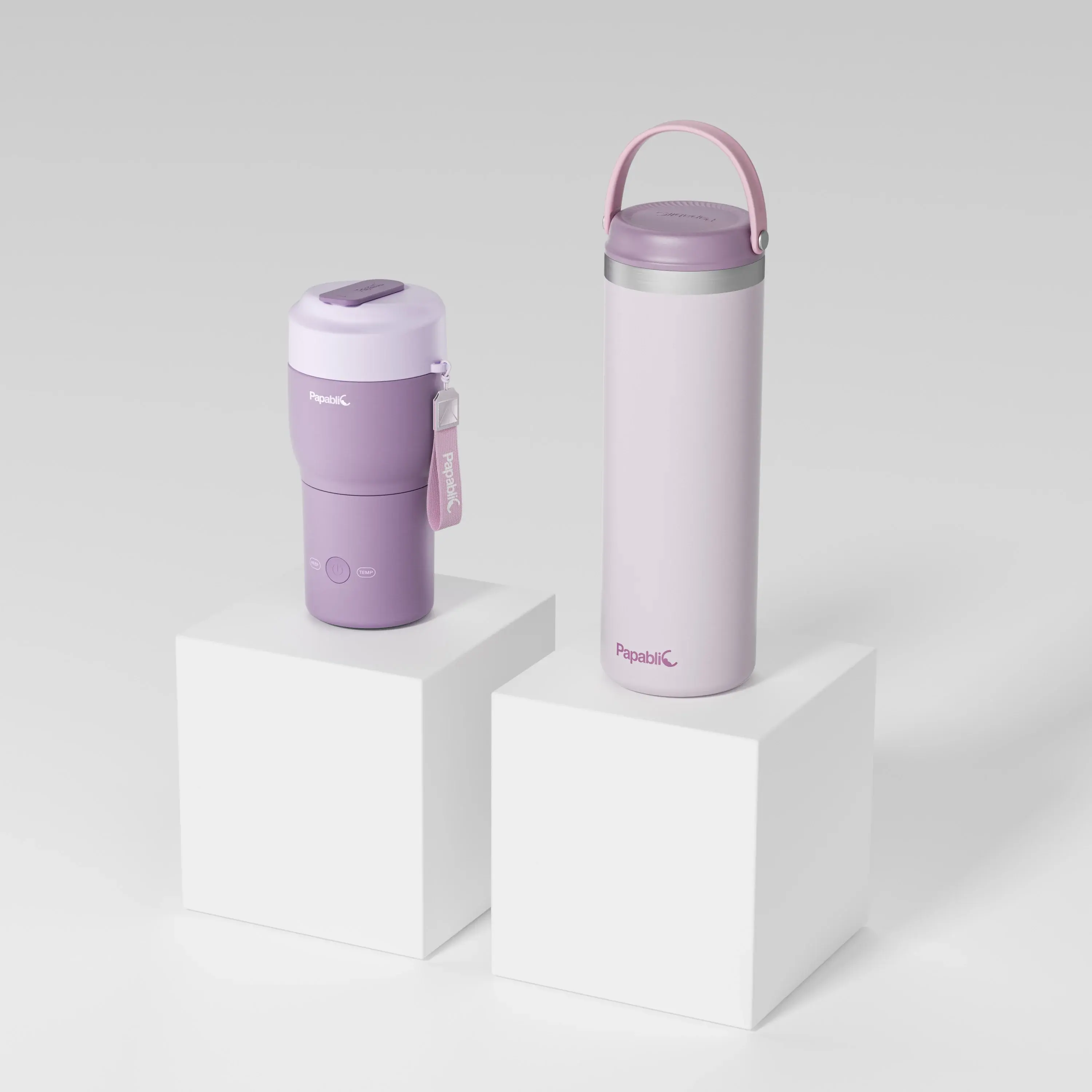 Papablic On-the-Go Feeding Essentials Kit, Portable Bottle Warmer for Travel & 36H/20oz CapsuleChill Breastmilk Cooler #DealsForYouDays