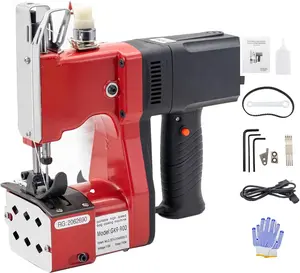 Electric Bag Sewing Machine - Ind. Handheld Bag Closer & Closing Stitcher GK9-900 for Woven Rice & Leather Bags